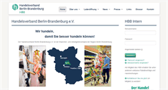 Desktop Screenshot of hbb-ev.de